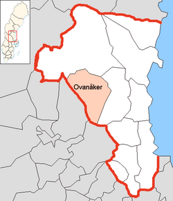 Ovanåker Municipality in Gävleborg County